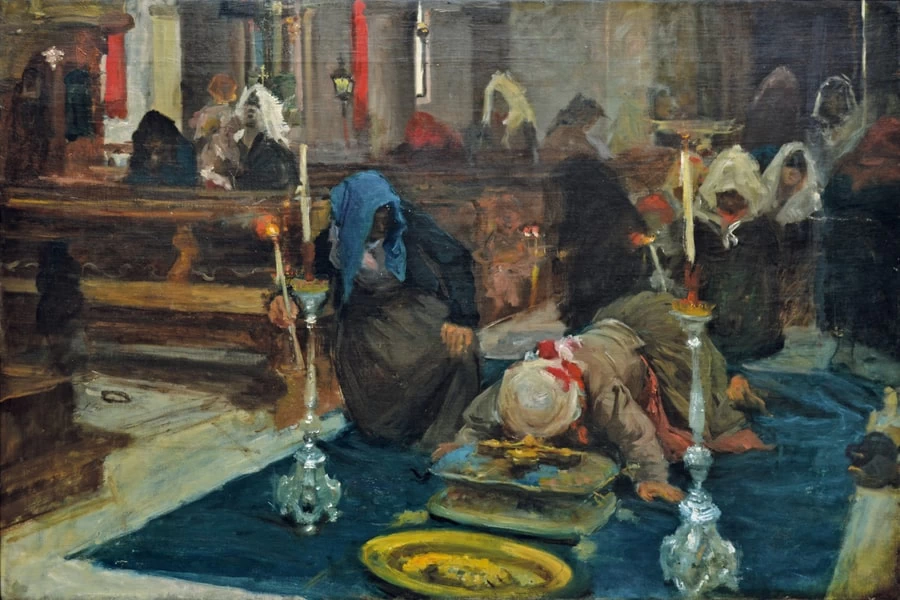 Il bacio del crocifisso